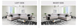 Ample III corner sofa left side and right side