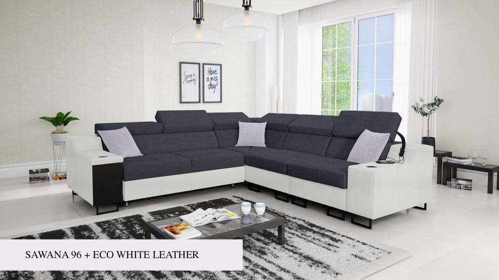 Ample III doube corner sofa 
