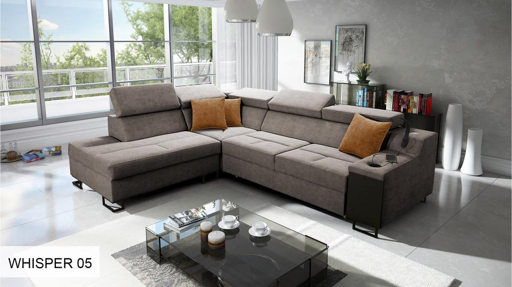 Ample VII corner sofa, Side View