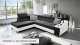 Ample VII corner sofa, Vibrant Hues