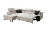 Ample VII corner sofabed , storage