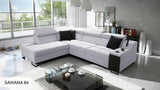 Ample VII corner sofa, white Colour Spectrum