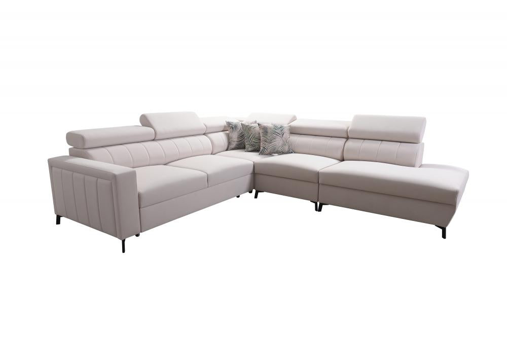 Bloom VIII Right Hand Facing Arm 4 Piece Open End Corner Sofa