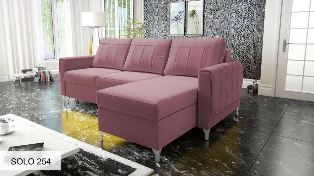 Baris Right  Hand Facing Chaise End Storage Deluxe Sofa Bed