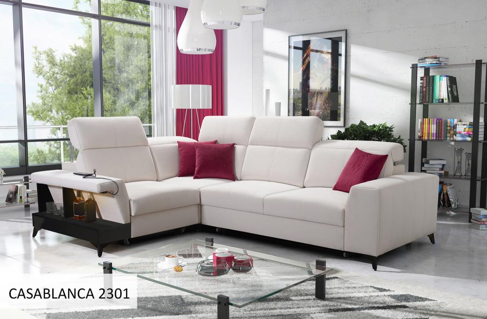 Bravo II LHF 3-Seater Corner Sofa Bed