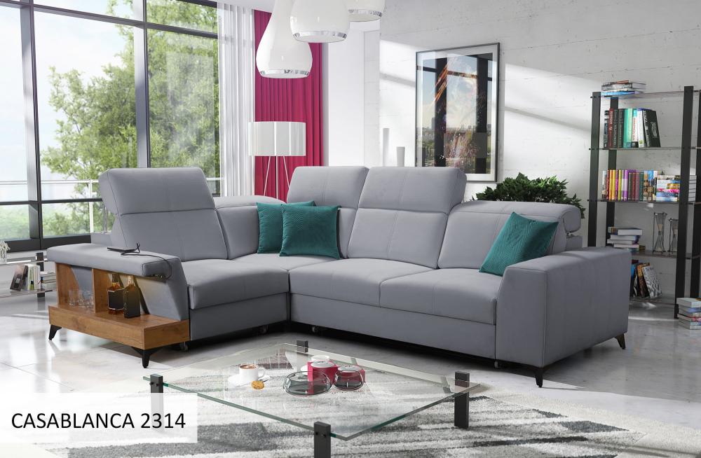 Bravo II LHF 3-Seater Corner Sofa Bed