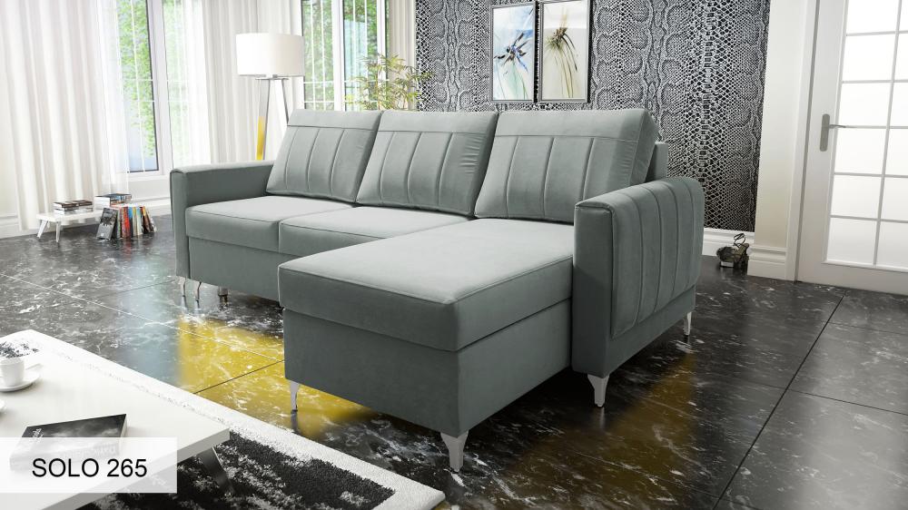 Baris Right  Hand Facing Chaise End Storage Deluxe Sofa Bed