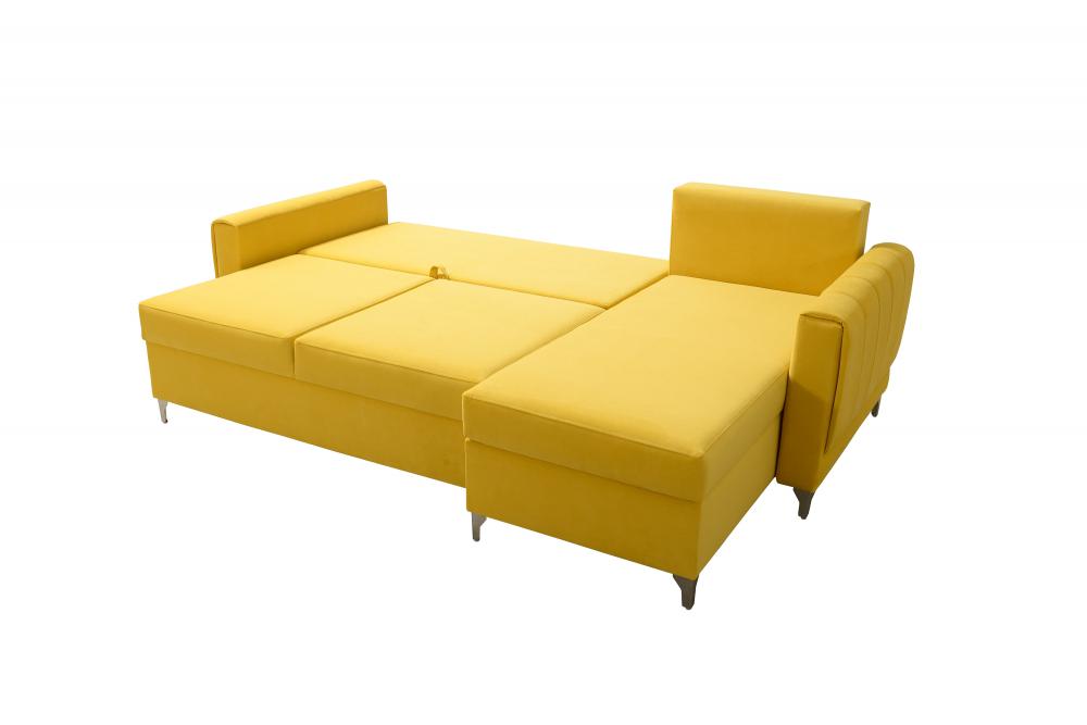 Baris Right  Hand Facing Chaise End Storage Deluxe Sofa Bed