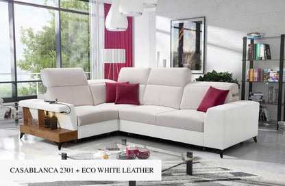 Bravo II LHF 3-Seater Corner Sofa Bed