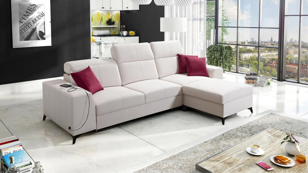 Bravo I Mix Cream Corner Sofa