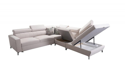 Bloom VIII Right Hand Facing Arm 4 Piece Open End Corner Sofa