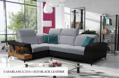 Bravo II LHF 3-Seater Corner Sofa Bed