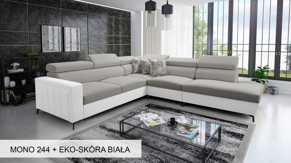 Bloom VIII Right Hand Facing Arm 4 Piece Open End Corner Sofa