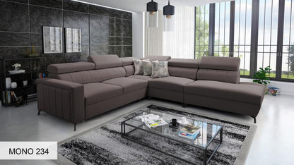 Bloom VIII Right Hand Facing Arm 4 Piece Open End Corner Sofa