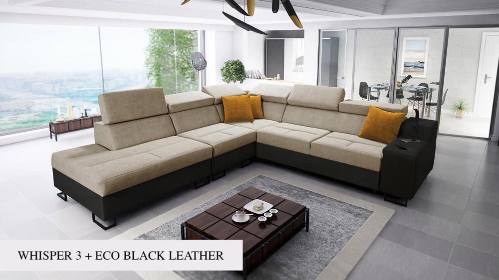 ALICANTE IX corner sofa, cream sofa