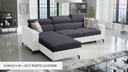 Baltico I Mini small corner sofa, Rich Colors