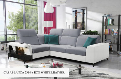 Bravo II LHF 3-Seater Corner Sofa Bed