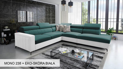 Bloom VIII Right Hand Facing Arm 4 Piece Open End Corner Sofa