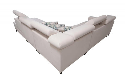 Bloom VIII Right Hand Facing Arm 4 Piece Open End Corner Sofa